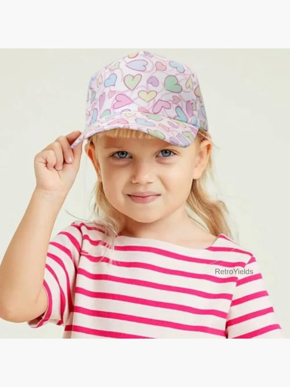 Adjustable Kids Baseball Cap with Cute Prints
